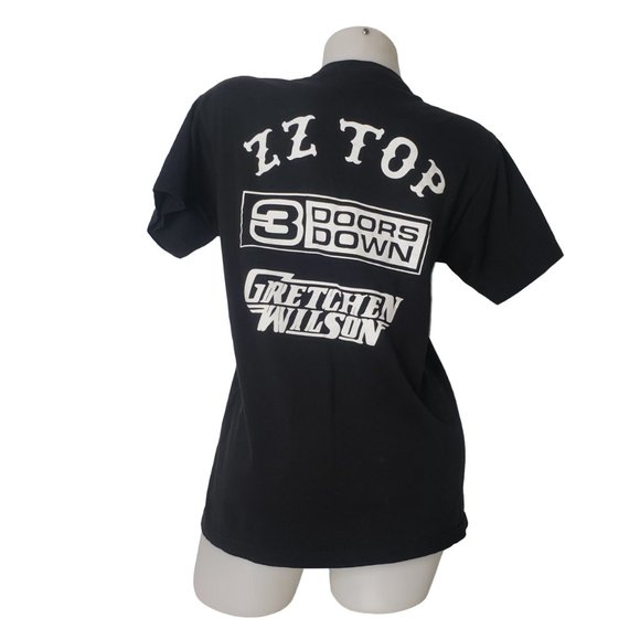 GANG OF OUTLAWS Black Concert T Shirt Size Medium - Picture 8 of 8